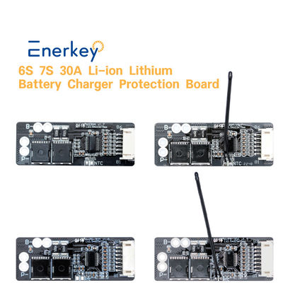 주문 Enerkey 6S 7S 30A 리?? 이온 배터리 팩 전기 자전거용 NTC와 함께 BMS 온라인 제조