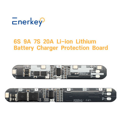 주문 Enerkey 6S 10A 22.2V/7S 20A 24V 리?? 이온 리?? 18650 배터리 BMS 팩 PCB 보호판 온라인 제조