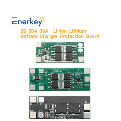 주문 Enerkey 2S 20A 30A 리?? 이온 리?? 배터리 18650 충전기 PCB BMS 보호 보드 온라인 제조