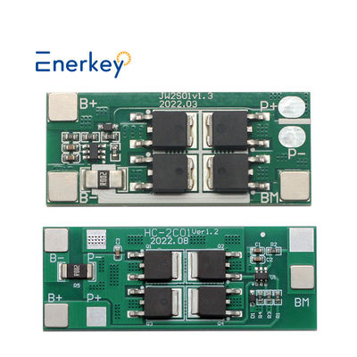 주문 Enerkey BMS 2S 20A 7.4V 8.4V 리온 리포 배터리 BMS 18650 전기 오토바이 충전자 보호판 온라인 제조