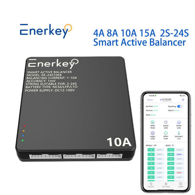 주문 8S 16S 20S 스마트 액티브 밸런서 BMS 4A 8A 10A 15A 리온 이온 / Lifepo4 / Lto 배터리 온라인 제조