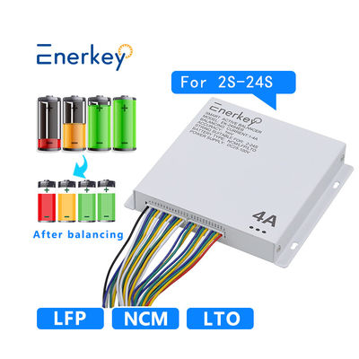 주문 에너키 스마트 라이프포4 밸런서 4A 2S-24S 3.2v 3.7v NCM/LFP/LTO 배터리 셀 온라인 제조