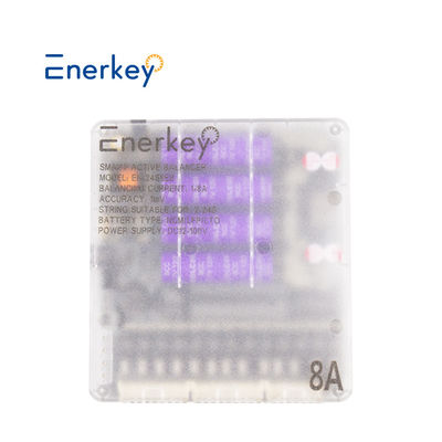 주문 2S-24S 리?? 이온/라이프포4/LTO 배터리용 Enerkey 8A 지능형 스마트 BMS 액티브 밸런서 온라인 제조