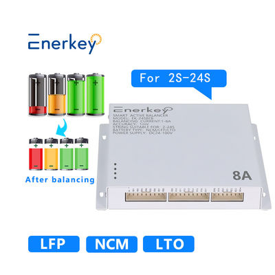 주문 Enerkey 8s 10s 12s 16s 20s 8a 스마트 액티브 밸런서 리?? 배터리 셀 밸런싱 보드 온라인 제조