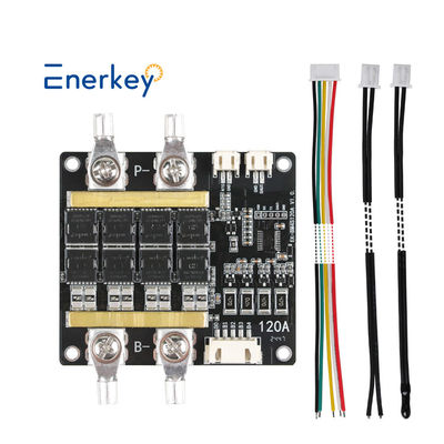 주문 에너키 BMS 4S 12V 120A 리?? 이온 3.2V 배터리 보호 보드 18650 배터리 팩 12V를 위한 균형 BMS 온라인 제조