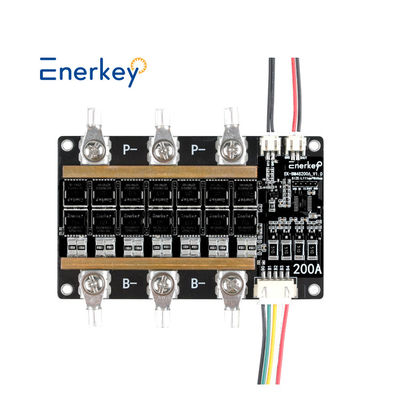 주문 에너키 하드웨어 BMS 4S 200A LiFePO4 배터리 PCB 보호판 온라인 제조