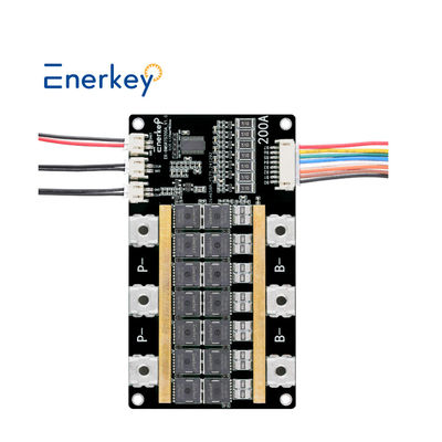 주문 제조사 공급 7S 200A Enerkey LiFePO4 BMS NTC 및 리?? 배터리 팩을 위한 균형 온라인 제조