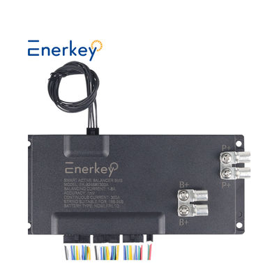 주문 Enerkey 스마트 액티브 밸런스 BMS EK-B24S8E300A 16S-24S 15A-300A BMS 액티브 밸런스 1A-8A 지원 CAN/RS485 온라인 제조