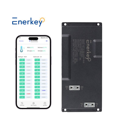 주문 스마트 BMS 액티브 밸런스 공장 200A 250A 300A BMS, 1A-8A 액티브 이퀄라이저 및 CAN/RS485 포함, 대형 차량 배터리 팩용 온라인 제조