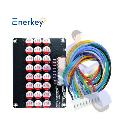 5A 액티브 밸런서 용량 에너지 전송 액티브 밸런서 6S 7S 8S 24V BMS Lifepo4 리?? 배터리 BMS