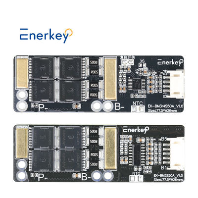 에너키 3s 4s 5s 50A BMS 14.4V 14.8V 리?? 이온/리?? / 리-폴리머 12V 12.8V 배터리 팩