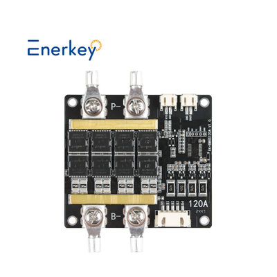 Enerkey 12V LiFePO4 BMS 3s 4s 120A 14.8V 18650 배터리 BMS 팩 보호 보드 균형 통합 회로