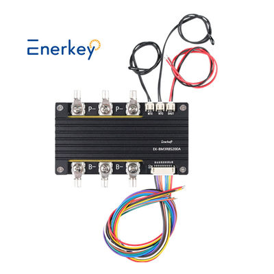 Enerkey 3.7V 리?? 이온 라이프포4 7S 24V 200A BMS 전기 포크리프트의 균형 온도 측정과 함께 일반 항구