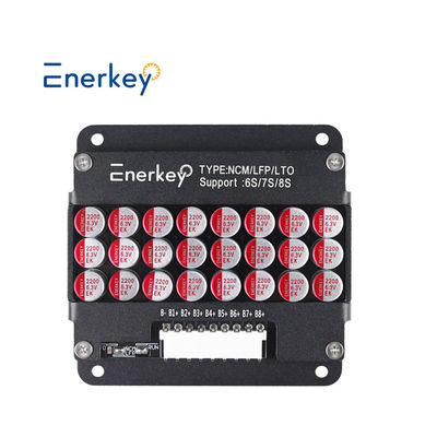 Enerkey 6S-8S 5A 알루미늄 쉘 리튬 액티브 밸런서 Li-ion/Lto/Lifepo4 배터리 밸런싱 보드